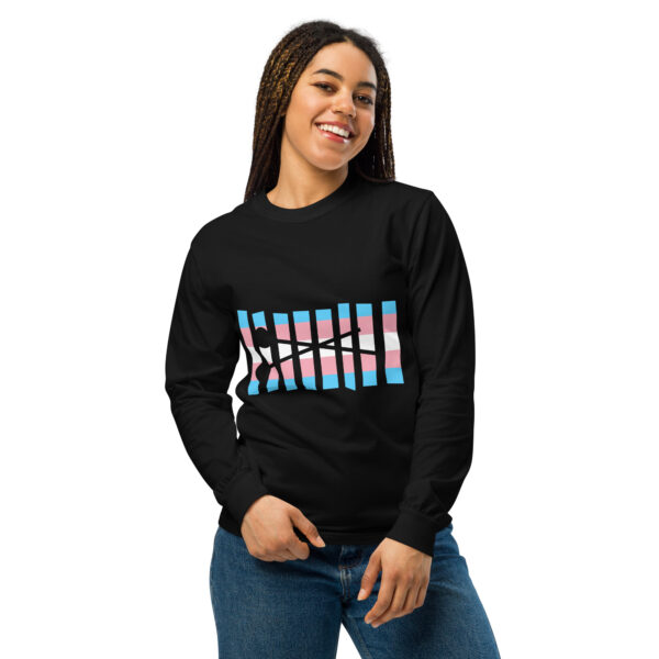 Celebrate Trans PRIDE! Heavyweight Long-Sleeved Shirt